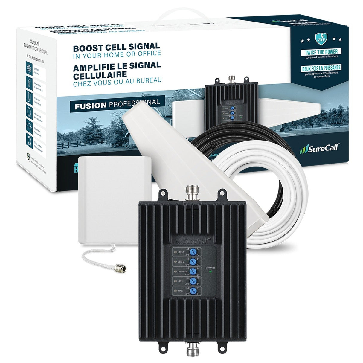 SureCall Fusion Professional 4G LTE In-Building Cell Phone Signal Booster