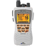 Cobra Marine DSC Floating VHF Marine Radio with Built-in GPS & Bluetooth\u00ae (White)
