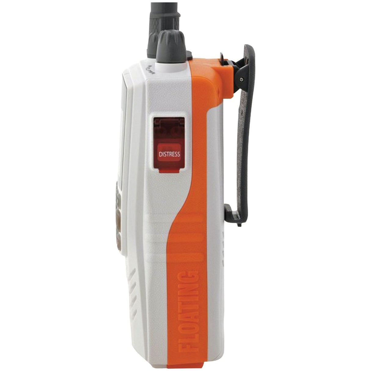 Cobra Marine DSC Floating VHF Marine Radio with Built-in GPS & Bluetooth\u00ae (White)