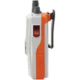 Cobra Marine DSC Floating VHF Marine Radio with Built-in GPS & Bluetooth\u00ae (White)