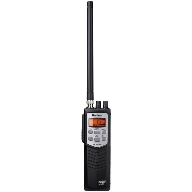 Uniden 40-Channel Handheld CB with Weather Alert