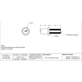 MP Antenna 08-ANT-1116-BL-M-1.5