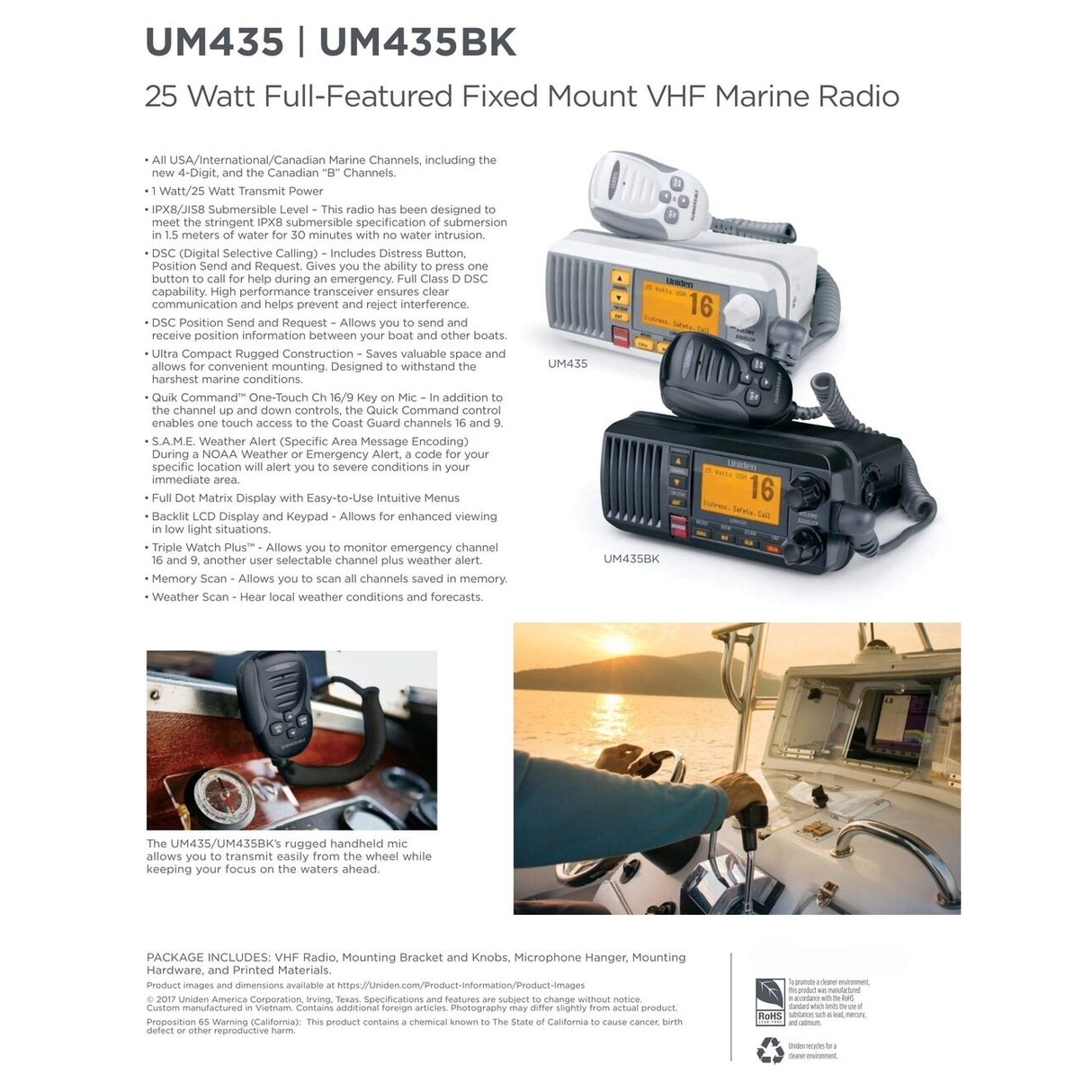 Uniden UM435BK