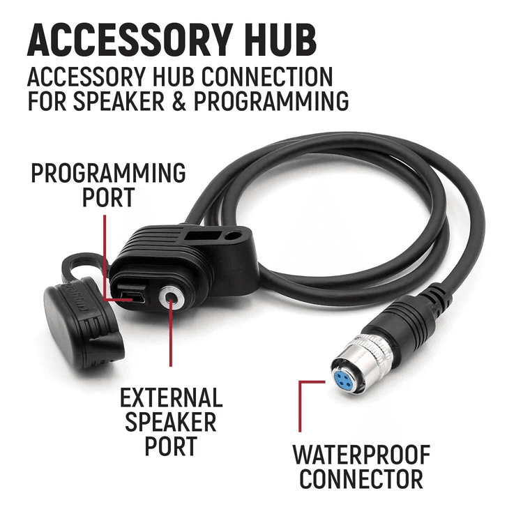 rugged radios radio kit rugged m1 race series waterproof-mobile with antenna digital and analog