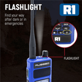 Rugged Radios R1 DMR Dual Band VHF/UHF Commercial Handheld Radio