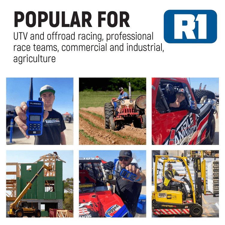 Rugged Radios R1 DMR Dual Band VHF/UHF Commercial Handheld Radio