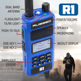 Rugged Radios R1 DMR Dual Band VHF/UHF Commercial Handheld Radio