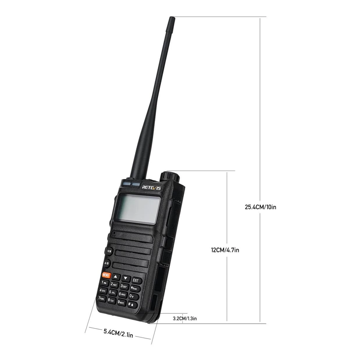 Retevis RA85 Walkie Talkie profesional, con micrófono de largo alcance,  recargable, NOAA, USB-C, radio GMRS de mano para acampar fuera de carretera  al