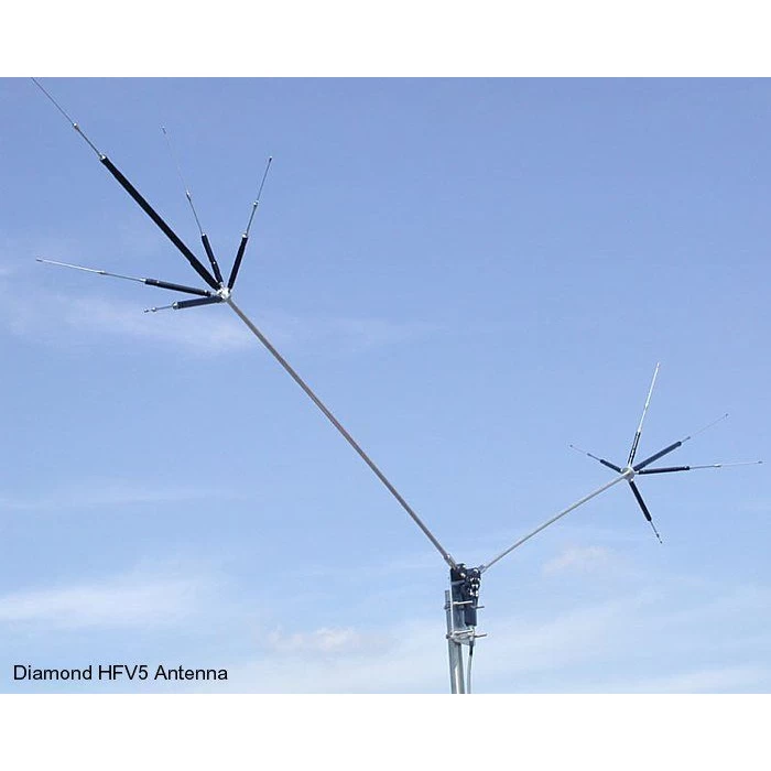 Diamond HFV5 - HF/6 Meter Antennas | The Antenna Farm