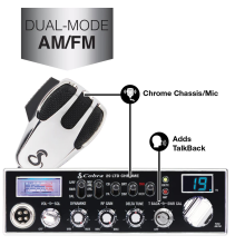 Cobra 29 LTD Chrome Dual Mode AM/FM