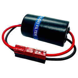 DC Inline Alternator Noise Filter with Powerpole Connectors for VHF/UHF Mobile Radios