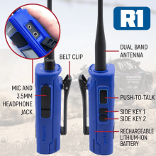 Rugged Radios R1 DMR Dual Band VHF/UHF Commercial Handheld Radio